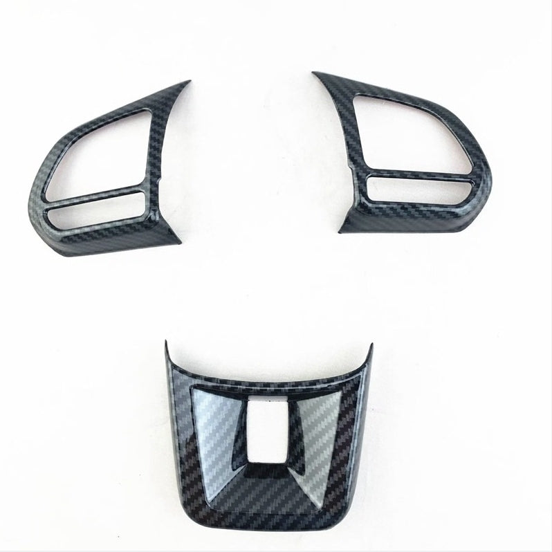 Carbon Fiber Car Steering Wheel Button Cover Sticker Interior For MG –  mgtitan