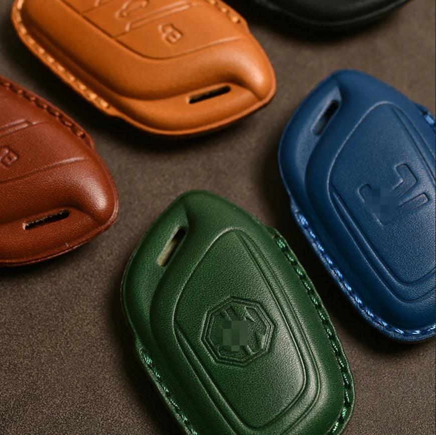Key Case Cod Leather Car Key Case Car Keychain For MG4 Urban MG4 MG S5 MG ZS MG HS ...