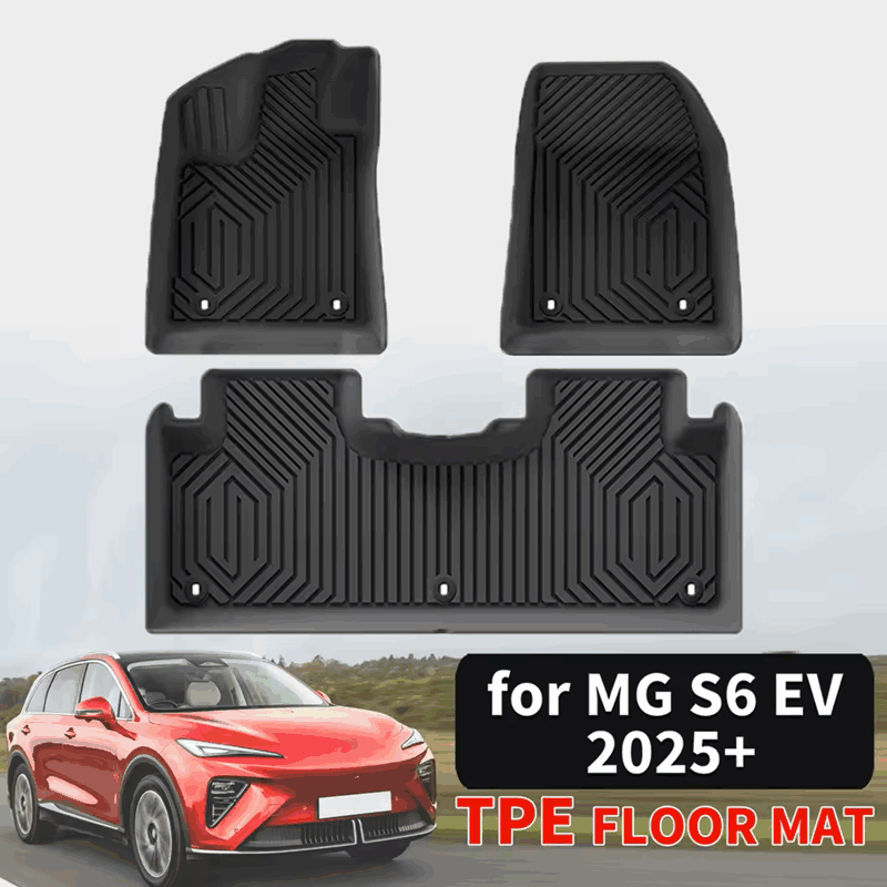TPE All Weather Floor Mats for MG S6