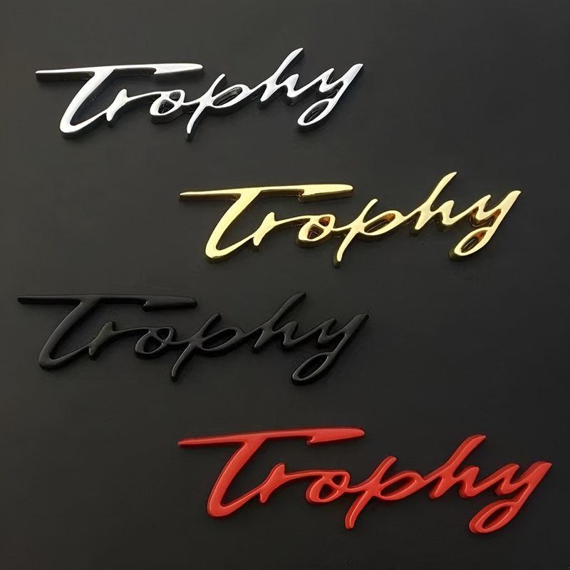 Xpower & Trophy Car Modification Stickers Metal Logo For MG4 MG S5 ...