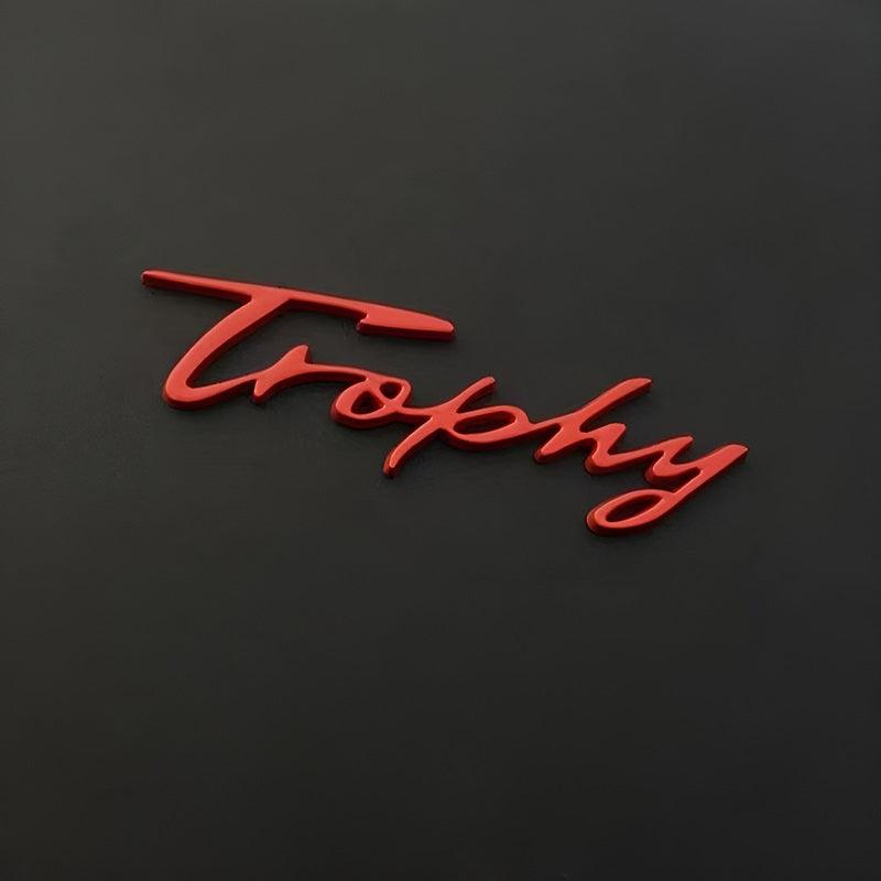 Xpower & Trophy Car Modification Stickers Metal Logo For MG4 MG S5 ...