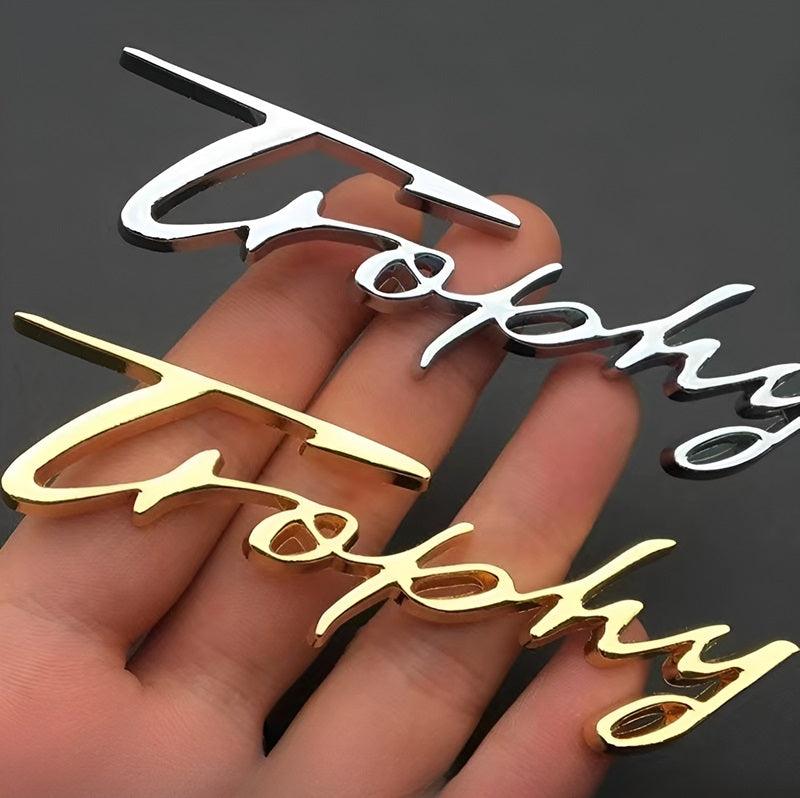 Xpower & Trophy Car Modification Stickers Metal Logo For MG4 MG S5 ...