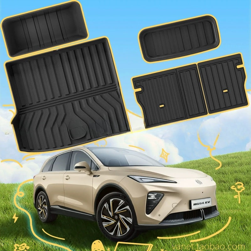 Trunk Mat and Rear Seat Protection for MG S6