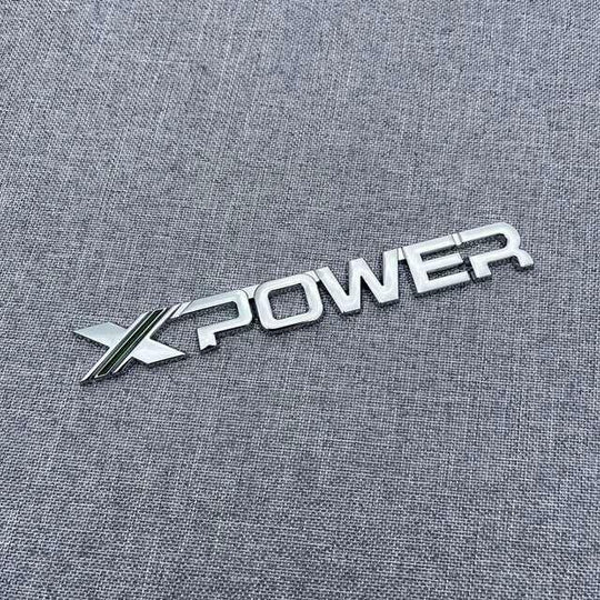 Xpower & Trophy Car Modification Stickers Metal Logo For MG4 MG S5 ...